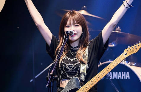 东京女子图鉴天野AMANO23岁摇滚乐团主唱