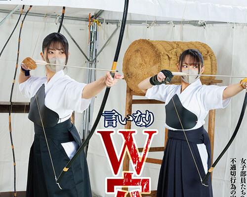 骑兵破解MURIKURI-011 練習中に弓道部女子2人をパワハラ性指導で掌握して言いなりW穴奴●