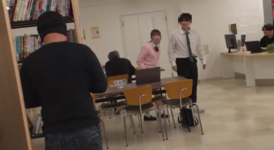 NHDTB-92303 図書館で声も出せず糸引くほど愛液が溢れ出す敏感娘30 パイパン美尻J〇