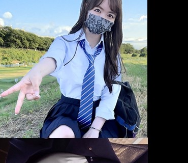 CRT-015 【19時間着用】白×ピンク・花柄綿パンツちゃん【女子こーこー生】