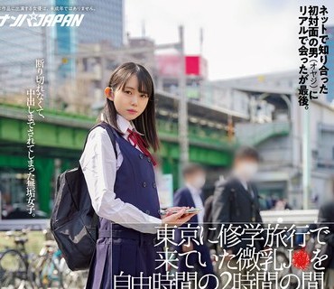 NNPJ-522 東京に修学旅行で来ていた微乳J●を自由時間の2時間の間、ハメまくった（笑） ネットで知り合った初対面の男（オヤジ）にリアルで会った