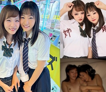 IND-043 【ガチ双子3P】制服姉妹とパパ活_W中出し映像流出※限定販売