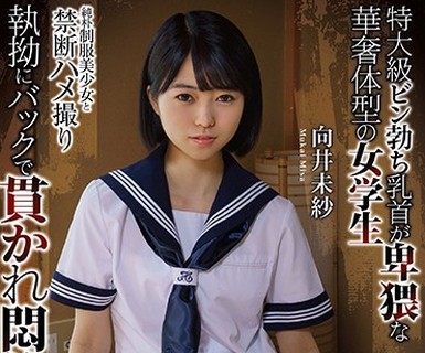 骑兵破解APKH-110 純朴制服美少女と禁断ハメ撮り 特大級ビン勃ち乳首が卑猥な華奢体型の女学生 執拗にバックで貫かれ悶絶絶頂！向井未紗